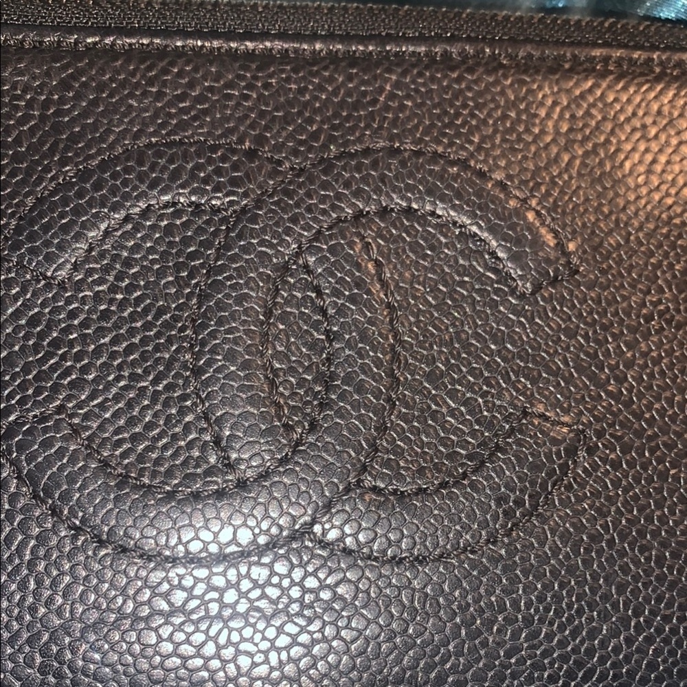 Chanel Black Caviar Leather Wallet Great Condition - Picture 2 of 10